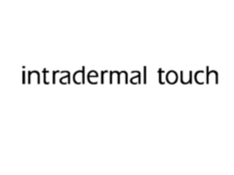 intradermal touch Logo (EUIPO, 03/20/2009)