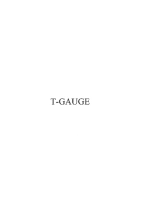 T-GAUGE Logo (EUIPO, 27.07.2009)