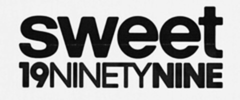 sweet 19NINETYNINE Logo (EUIPO, 15.03.2010)