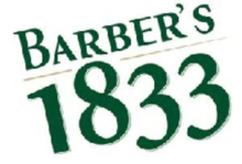 BARBER'S 1833 Logo (EUIPO, 18.08.2011)