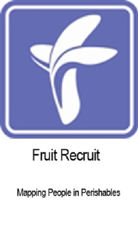 FRUIT RECRUIT MAPPING PEOPLE IN PERISHABLES Logo (EUIPO, 10/06/2011)