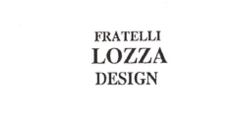 FRATELLI LOZZA DESIGN Logo (EUIPO, 16.01.2012)
