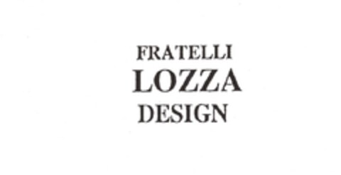 FRATELLI LOZZA DESIGN Logo (EUIPO, 01/16/2012)