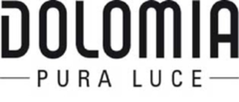 DOLOMIA PURA LUCE Logo (EUIPO, 25.07.2012)