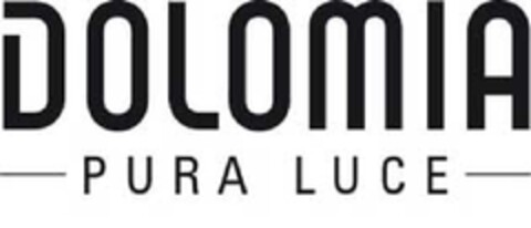 DOLOMIA PURA LUCE Logo (EUIPO, 07/25/2012)