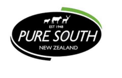 EST 1948 PURE SOUTH NEW ZEALAND Logo (EUIPO, 08/28/2012)