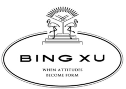 BING XU WHEN ATTITUDES BECOME FORM Logo (EUIPO, 13.10.2015)