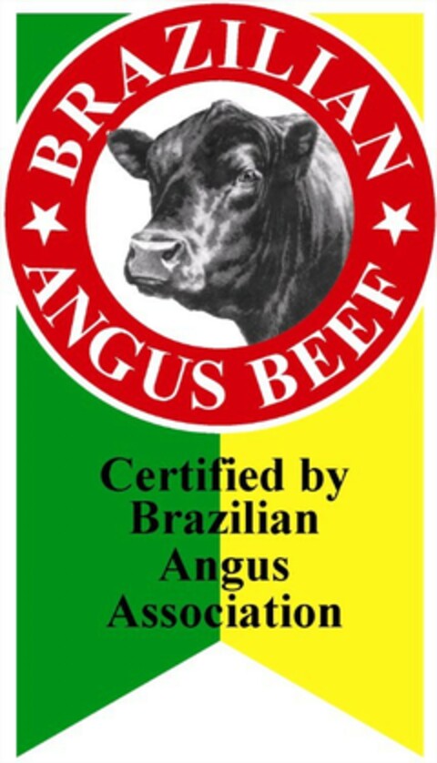 BRAZILIAN ANGUS BEEF Certified by Brazilian Angus Association Logo (EUIPO, 07.07.2016)