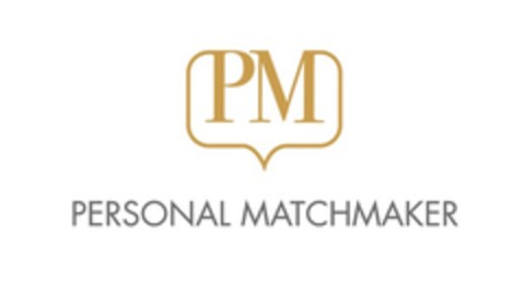 PM PERSONAL MATCHMAKER Logo (EUIPO, 19.07.2016)