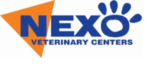 NEXO VETERINARY CENTERS Logo (EUIPO, 01.08.2017)