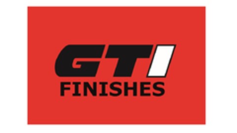 GTI FINISHES Logo (EUIPO, 06/07/2019)