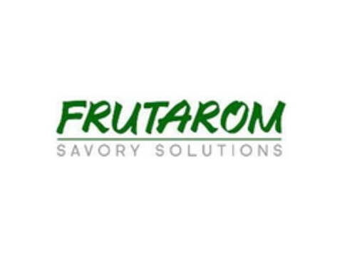 FRUTAROM SAVORY SOLUTIONS Logo (EUIPO, 09/27/2019)