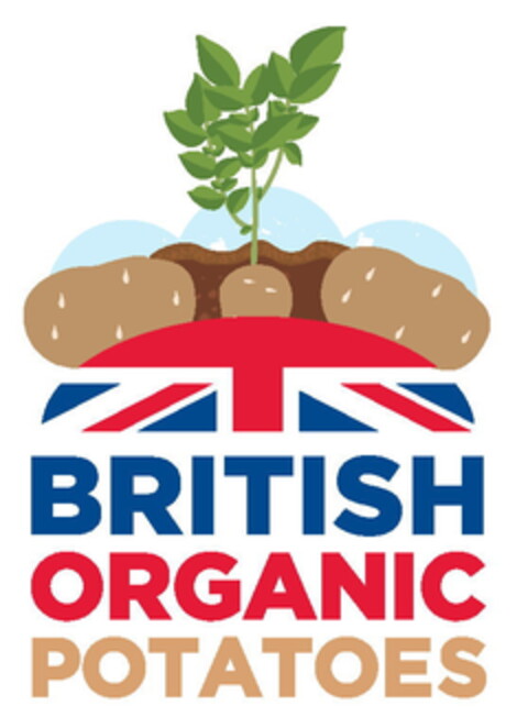 BRITISH ORGANIC POTATOES Logo (EUIPO, 20.07.2020)