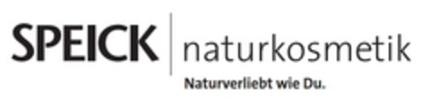 SPEICK naturkosmetik Naturverliebt wie Du. Logo (EUIPO, 02/23/2022)