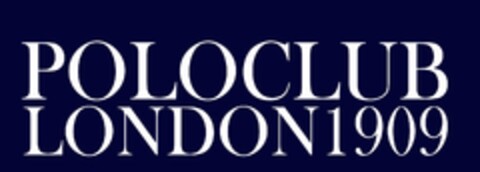 POLOCLUB LONDON 1909 Logo (EUIPO, 19.12.2022)