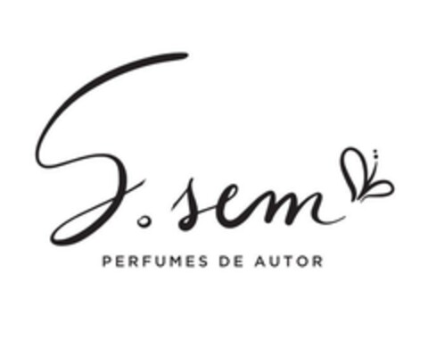 S.sem PERFUMES DE AUTOR Logo (EUIPO, 06.07.2023)