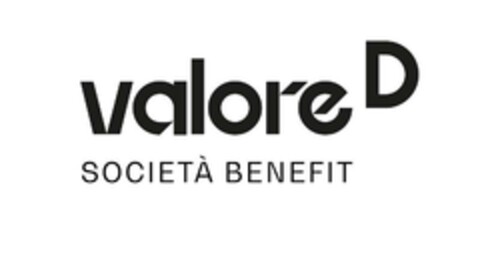 valore D SOCIETÀ BENEFIT Logo (EUIPO, 12.12.2023)