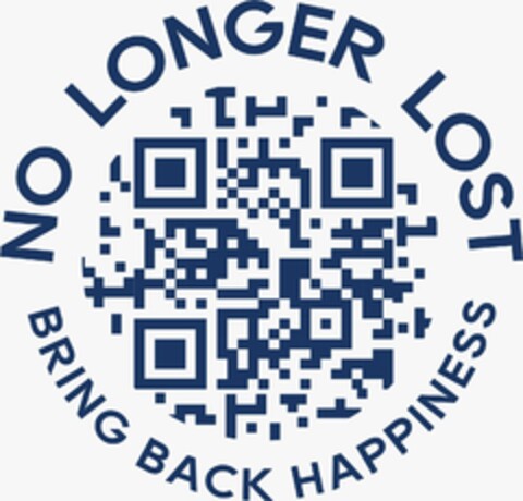 NO LONGER LOST BRING BACK HAPPINES Logo (EUIPO, 23.01.2024)