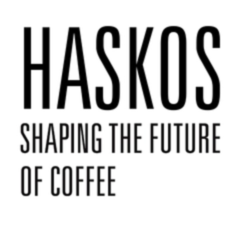 HASKOS SHAPING THE FUTURE OF COFFEE Logo (EUIPO, 03.06.2024)