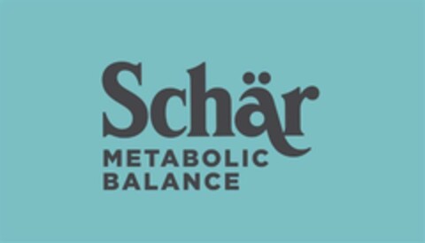 Schär METABOLIC BALANCE Logo (EUIPO, 10.07.2024)