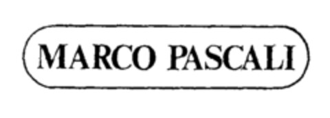 MARCO PASCALI Logo (EUIPO, 01.04.1996)