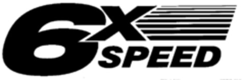 6X SPEED Logo (EUIPO, 12.11.1999)