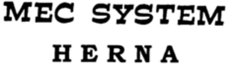 MEC SYSTEM HERNA Logo (EUIPO, 10.03.2000)