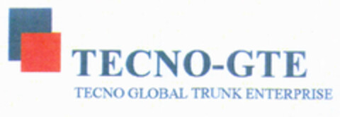 TECNO-GTE TECNO GLOBAL TRUNK ENTERPRISE Logo (EUIPO, 11/03/2000)