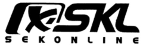 X-SKL SEKONLINE Logo (EUIPO, 06.09.2001)
