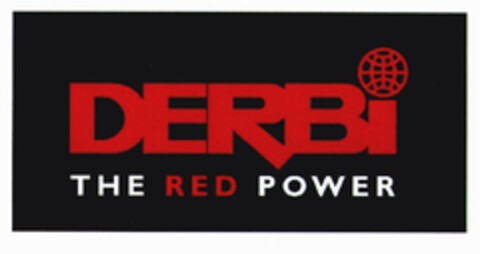 DERBI THE RED POWER Logo (EUIPO, 15.02.2002)