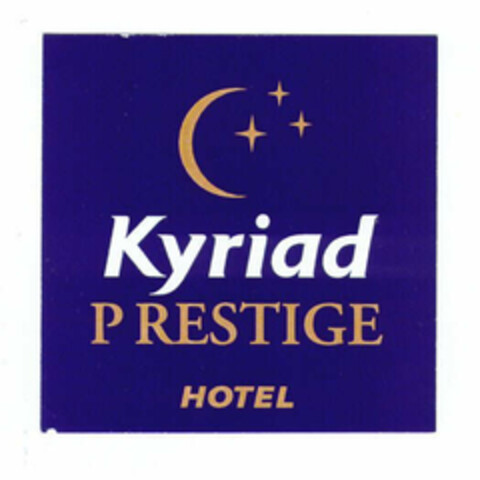 Kyriad PRESTIGE Logo (EUIPO, 08/19/2002)