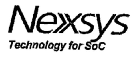 Nexsys Technology for SoC Logo (EUIPO, 12/06/2002)