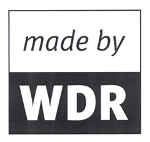 made by WDR Logo (EUIPO, 22.10.2003)