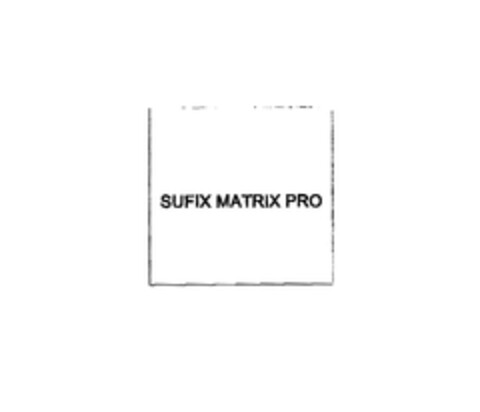 SUFIX MATRIX PRO Logo (EUIPO, 23.09.2005)