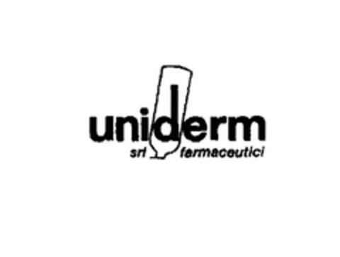 uniderm srl farmaceutici Logo (EUIPO, 10.10.2005)