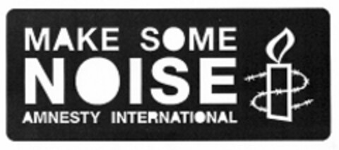 MAKE SOME NOISE AMNESTY INTERNATIONAL Logo (EUIPO, 20.04.2006)