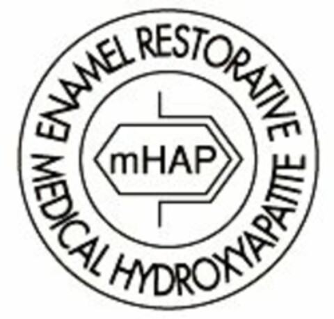 ENAMEL RESTORATIVE MEDICAL HYDROXYAPATITE mHAP Logo (EUIPO, 29.06.2006)