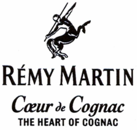 RÉMY MARTIN Coeur de Cognac THE HEART OF COGNAC Logo (EUIPO, 19.03.2008)