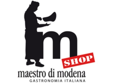 MAESTRO DI MODENA Gastronomia Italiana Logo (EUIPO, 14.02.2011)