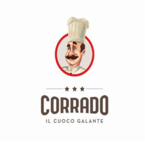 CORRADO IL CUOCO ELEGANTE Logo (EUIPO, 29.12.2014)