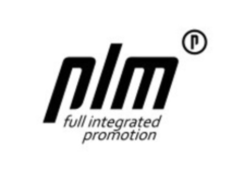 PLM P FULL INTEGRATED PROMOTION Logo (EUIPO, 28.07.2015)