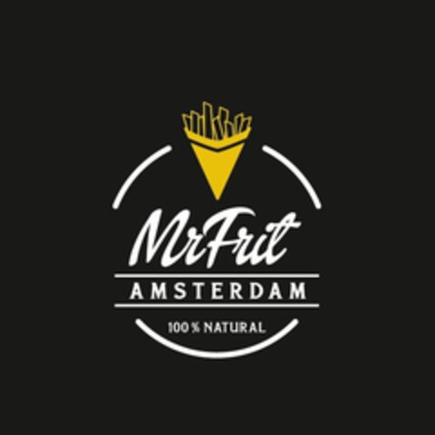 Mr Frit AMSTERDAM 100 % NATURAL Logo (EUIPO, 01.04.2016)