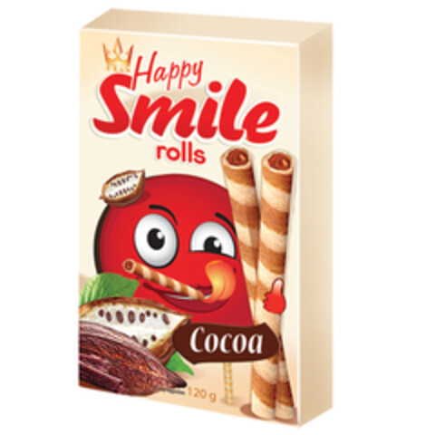 Flis Happy Smile rolls Cocoa Logo (EUIPO, 29.08.2016)
