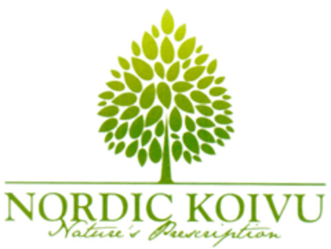 NORDIC KOIVU Nature's Prescription Logo (EUIPO, 14.06.2017)