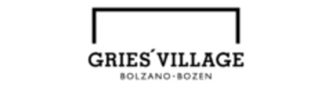 GRIES' VILLAGE BOLZANO BOZEN Logo (EUIPO, 21.11.2017)