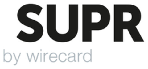 SUPR by wirecard Logo (EUIPO, 05.01.2018)