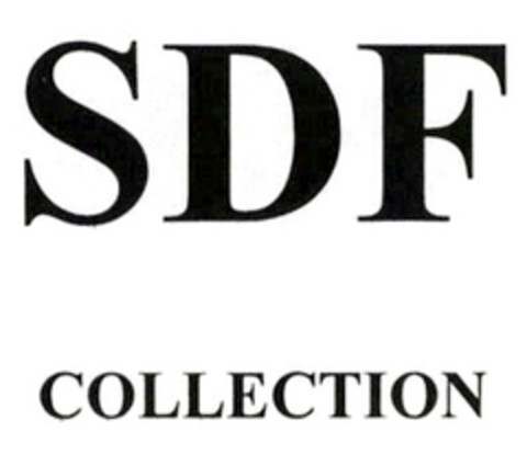SDF COLLECTION Logo (EUIPO, 24.07.2018)