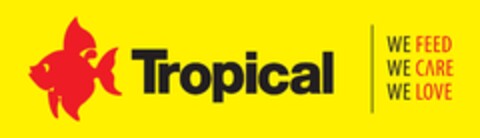 TROPICAL WE FEED WE CARE WE LOVE Logo (EUIPO, 26.10.2018)