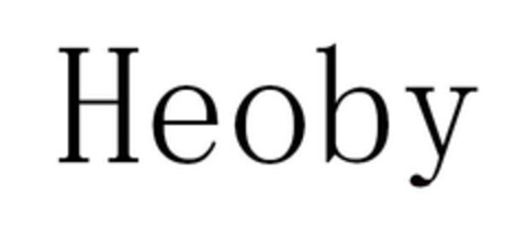 Heoby Logo (EUIPO, 09/11/2019)