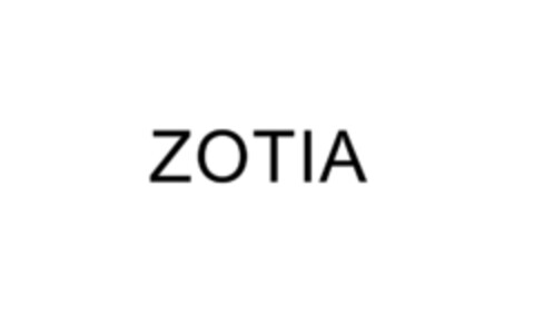 ZOTIA Logo (EUIPO, 03/25/2020)